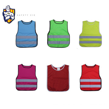 EN13356 Hi Vis Vest Children / Child Reflective Safety Vest / Kids purple reflective safety vest